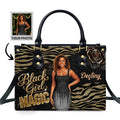 Black Girl Magic - Personalized Leather Handbag