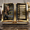 I See God Working It Out For Me - Personalized Custom Shaped Acrylic Plaque