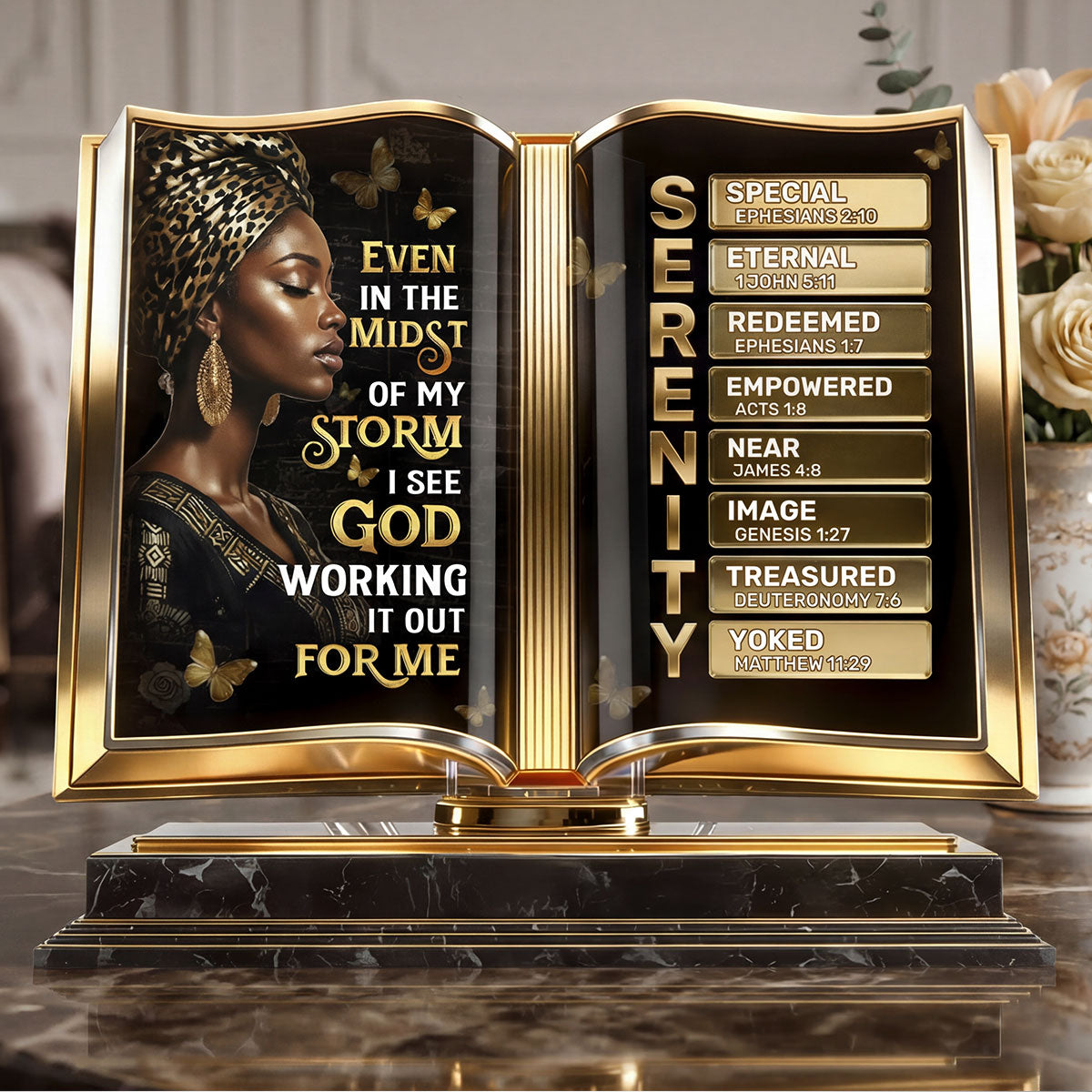 I See God Working It Out For Me - Personalized Custom Shaped Acrylic Plaque