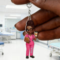 I'm A Nurse - Personalized Acrylic Keychain