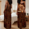 Black Girl Magic - Personalized Backless Cami Maxi Dress
