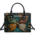 I Am Strong - Personalized Leather Handbag