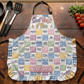 God Says I Am - Personalized Ruffled Apron