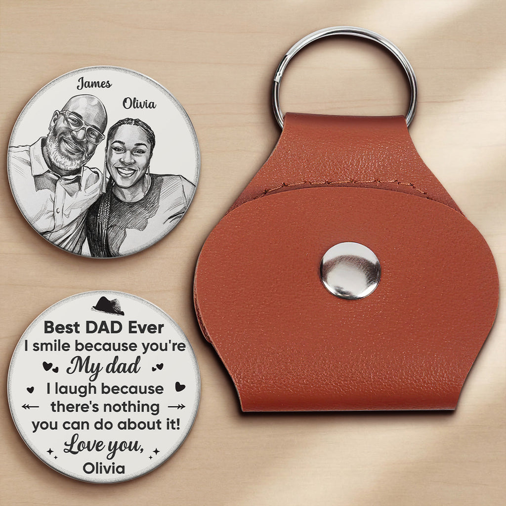 Best Dad Ever - Personalized Pocket Hug