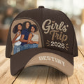 Custom Photo Poster Art Girls' Trip - Personalized Classic Cap