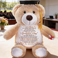 I'm In Heaven But I Won't Miss This Day - Personalized Graduation Teddy Bear