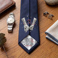 To Be Your Last Everything Silver Theme - Personalized Men Tie