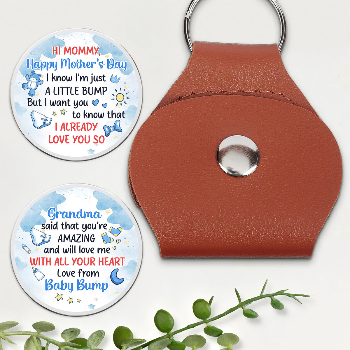 Dear Mommy I Love You - Personalized Pocket Hug