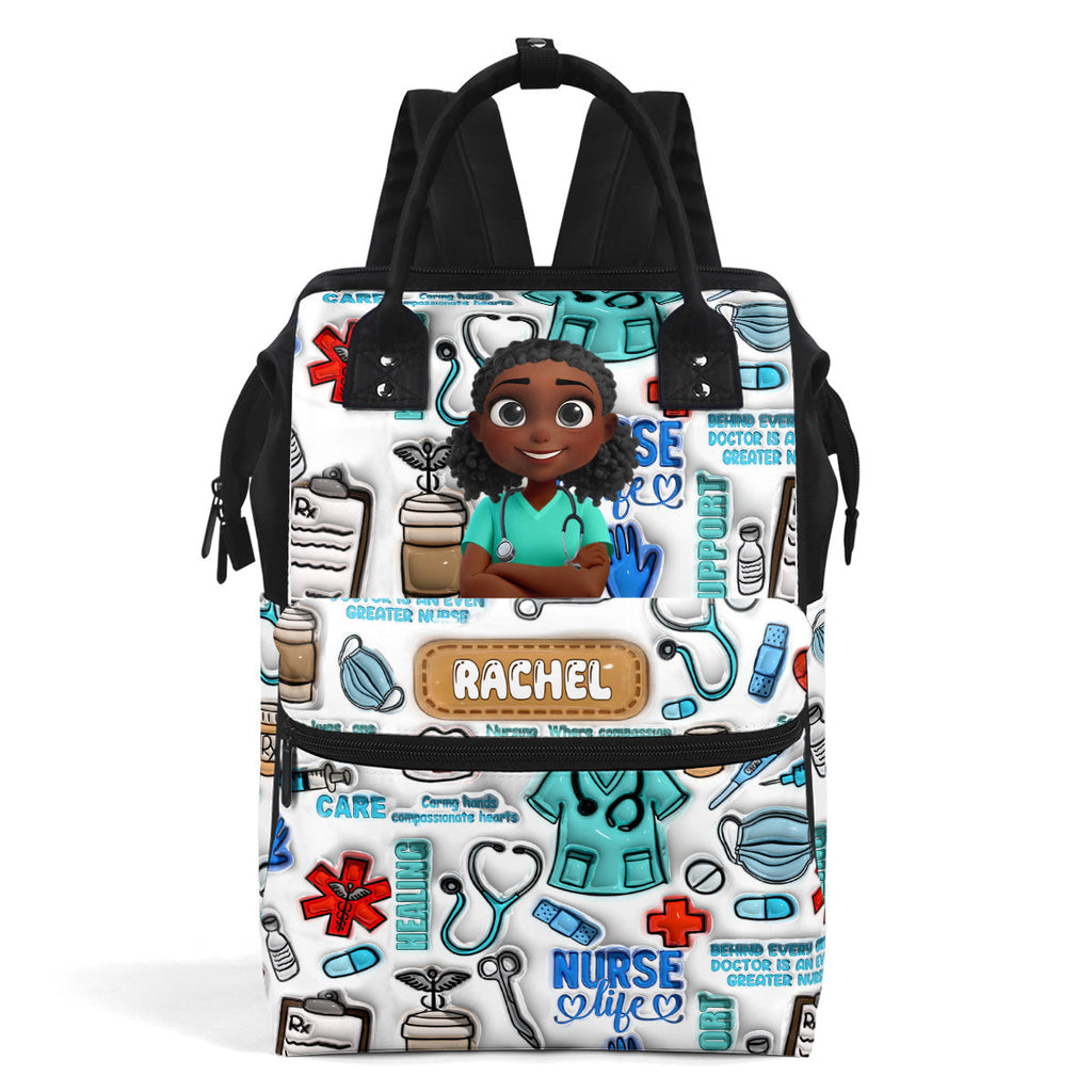 Nurse Life - Personalized Duckbilled Backpack