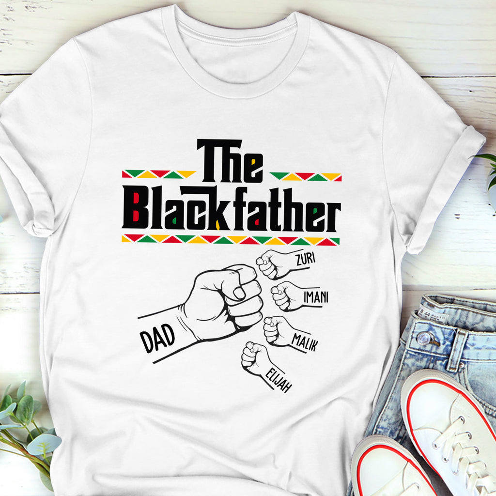 The Blackfather - Personalized 2D Unisex T-shirt
