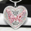 My Daughter Forever - Personalized Heart Necklace