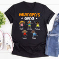 Grandpa's Gang - Personalized 2D Unisex T-shirt