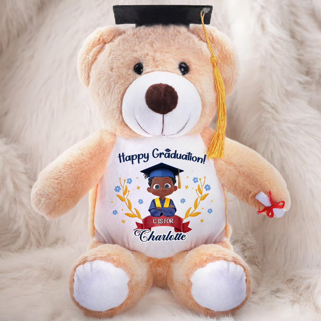 Happy Graduation - Personalized Graduation Teddy Bear