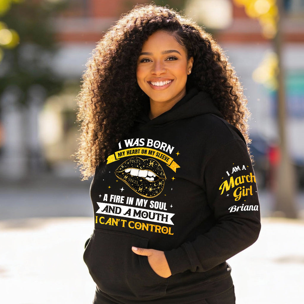 A Mouth I Can't Control - Personalized 2D Unisex Hoodies