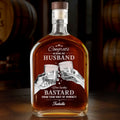 Cheers To My Husband - Personalized Whiskey Bottle