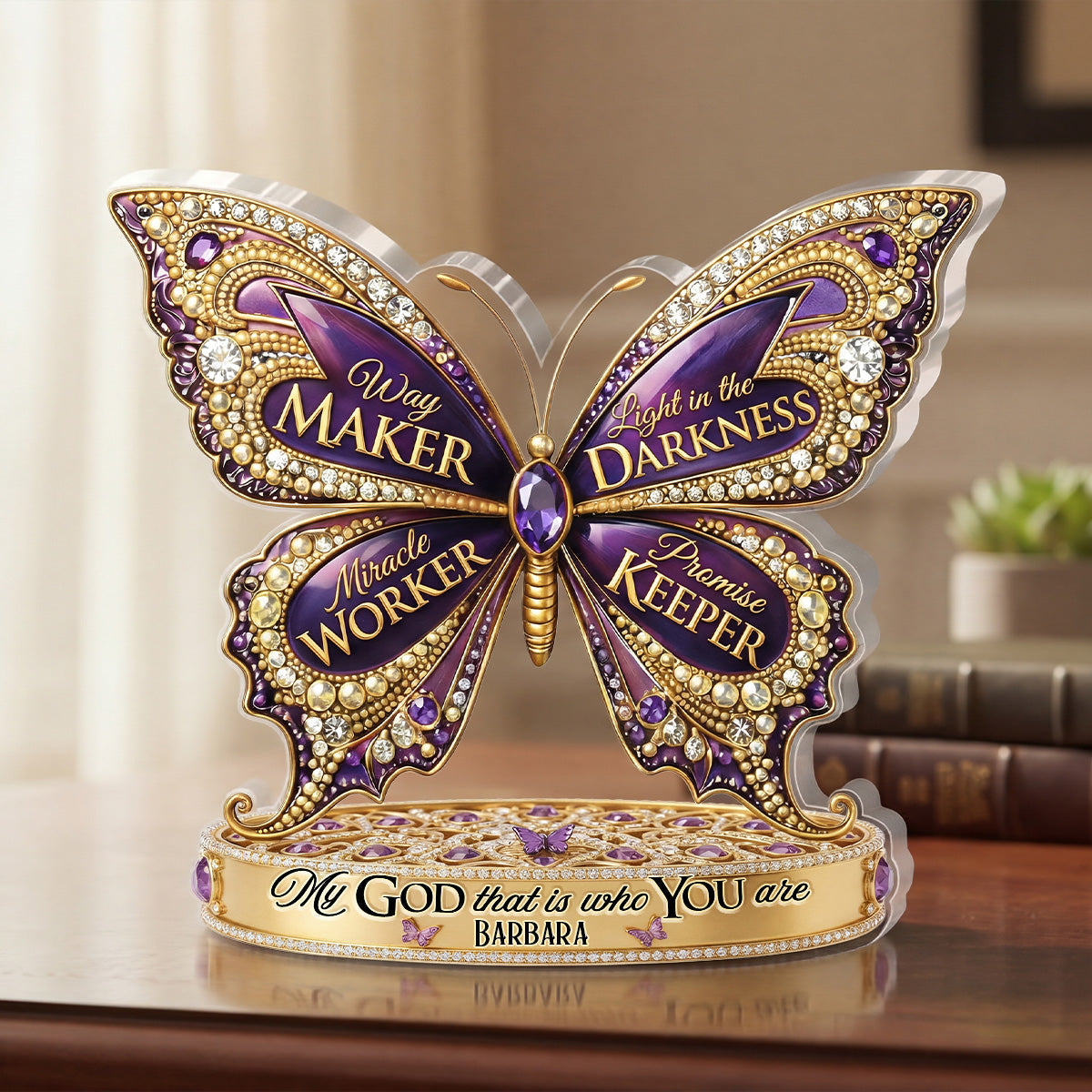 Way Maker - Personalized Custom Shaped Acrylic Plaque