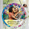 Always And Forever In Our Hearts  - Personalized Acrylic Suncatcher