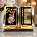 God Says I Am - Personalized Custom Shaped Acrylic Plaque