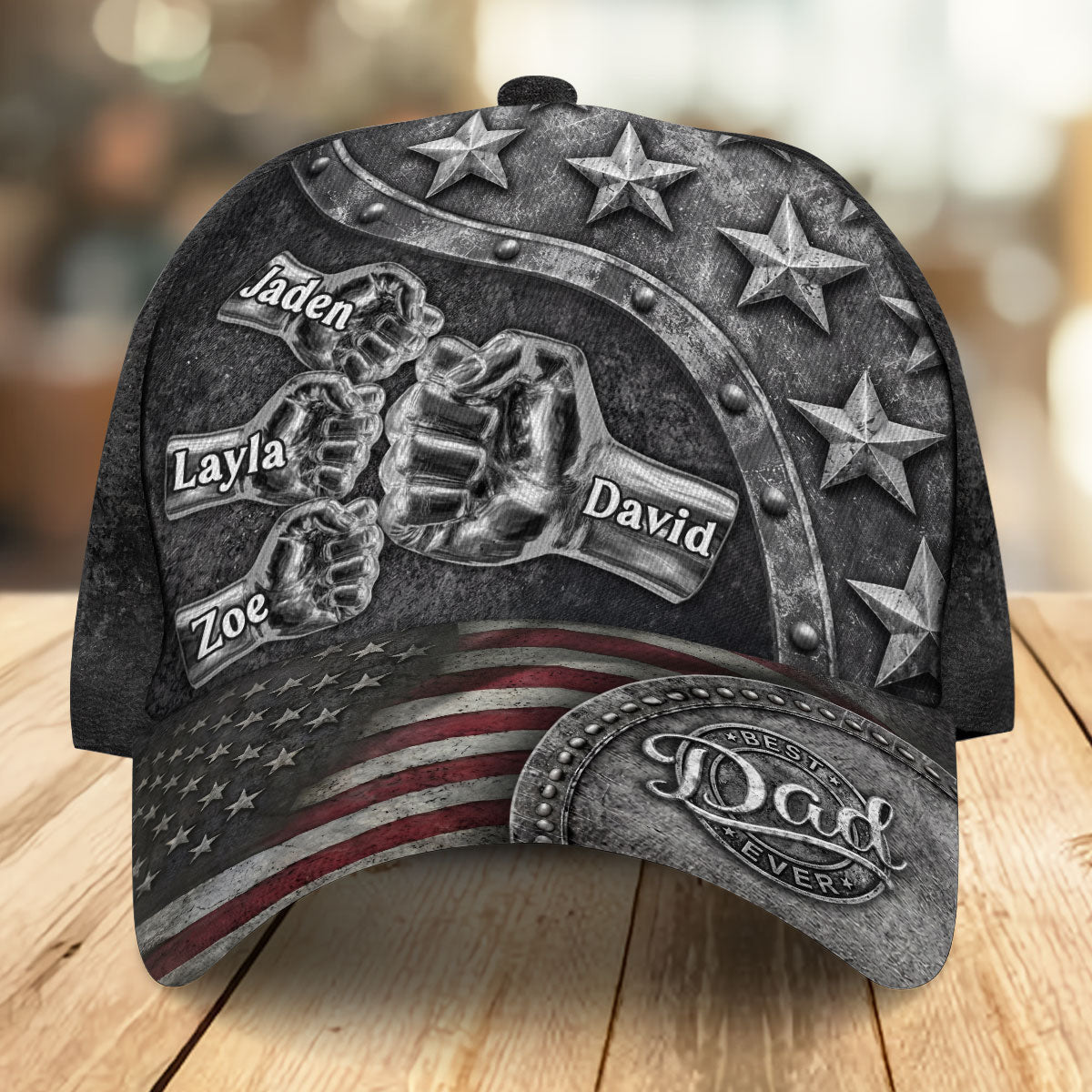 Best Dad Ever - Personalized Classic Cap