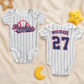 Rookie of The Year - Personalized All Over Print Onesie