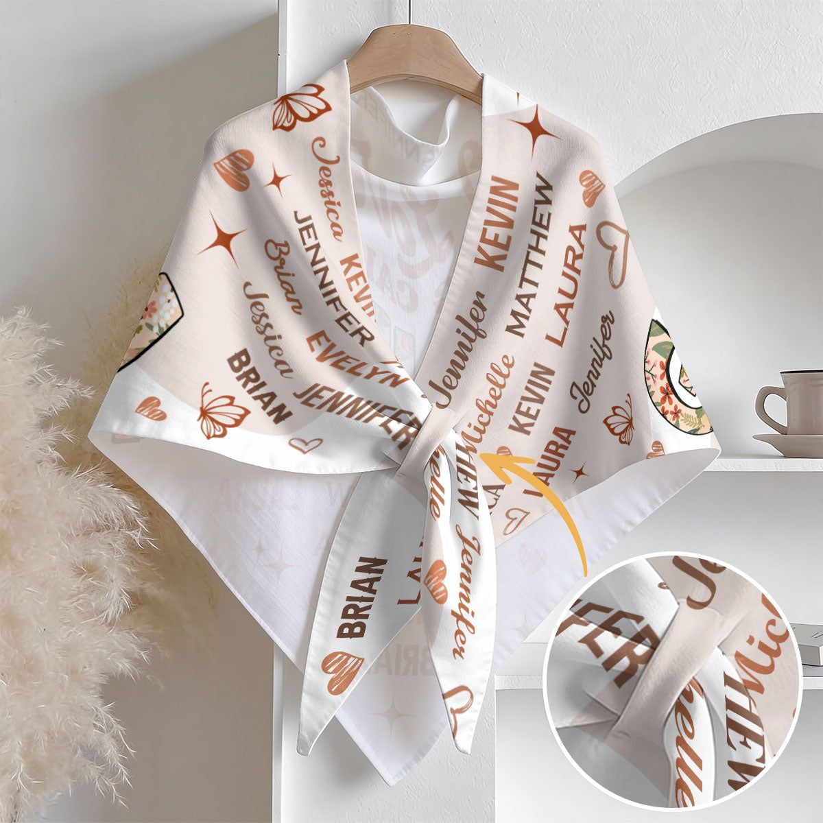 I Love Being Called Grandma - Personalized Shawl Wrap