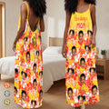Love Being A Mom - Personalized Backless Cami Maxi Dress