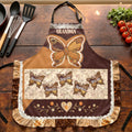 Grandma's Kisses - Personalized Ruffled Apron