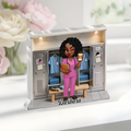 Nurse's Locker Room - Personalized Custom Shaped Acrylic Plaque