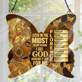 I See God Working It Out For Me - Personalized Acrylic Suncatcher
