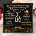 May God Give You The Grace - Personalized Graduation Girl Necklace