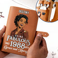 Being Fabulous - Personalized Leather Cable Bag