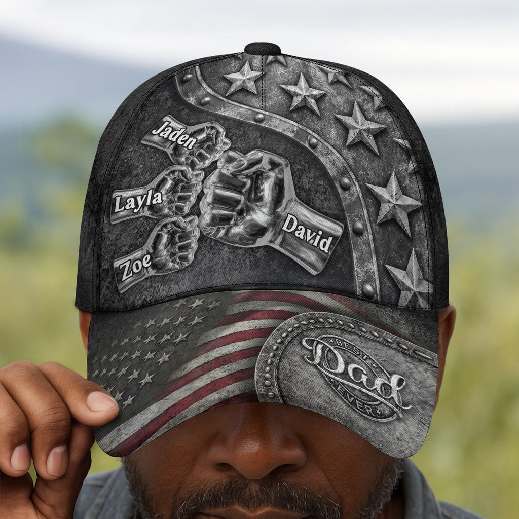 Best Dad Ever - Personalized Classic Cap
