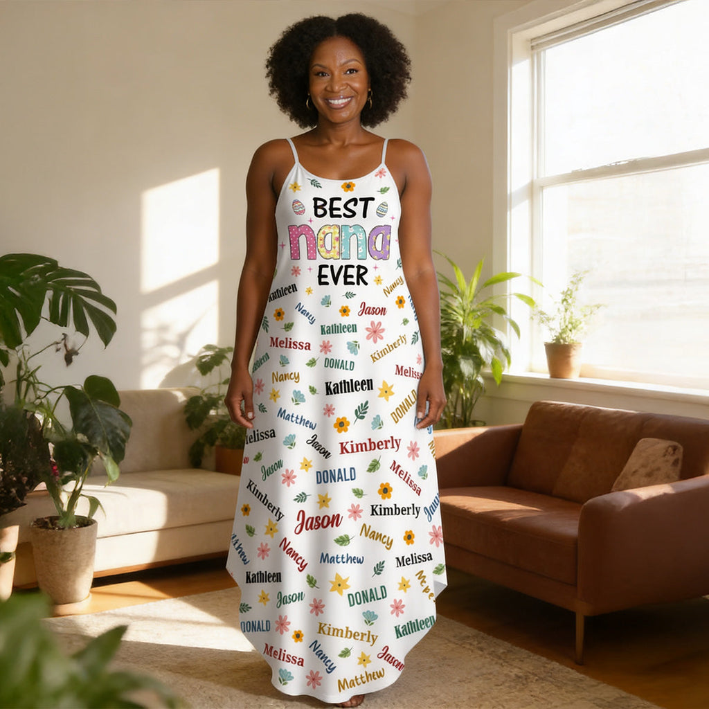 Best Nana Ever - Personalized Maxi Dress