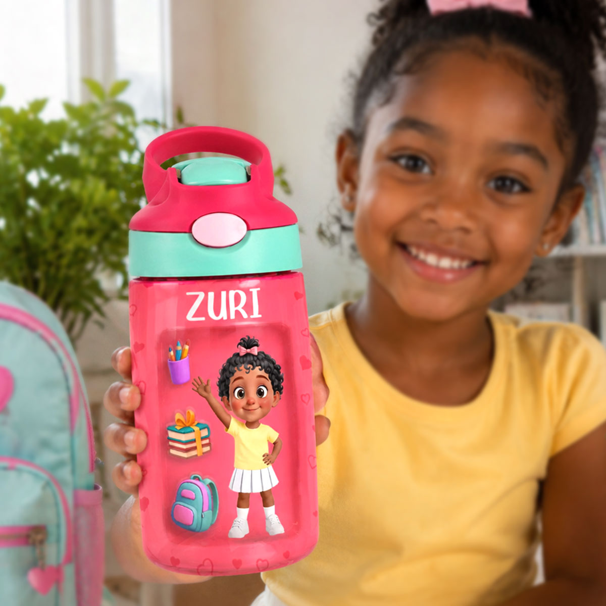 Tiny But Bright Back To School Gifts For Kids  - Personalized Kid Water Bottle