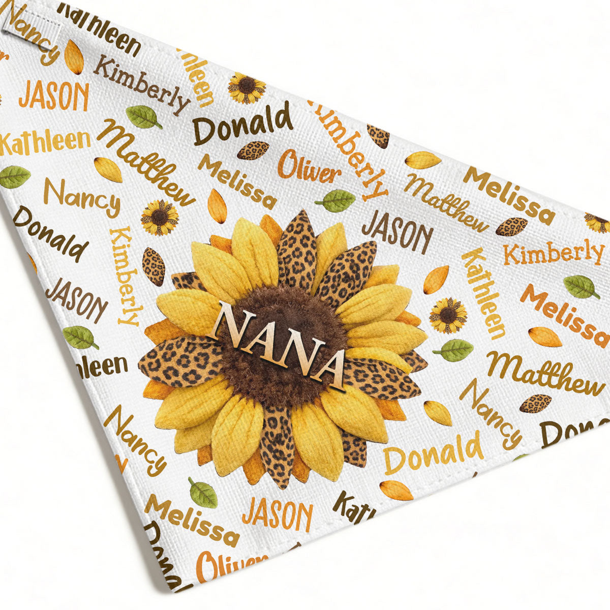Grandma Sunflower - Personalized Shawl Wrap