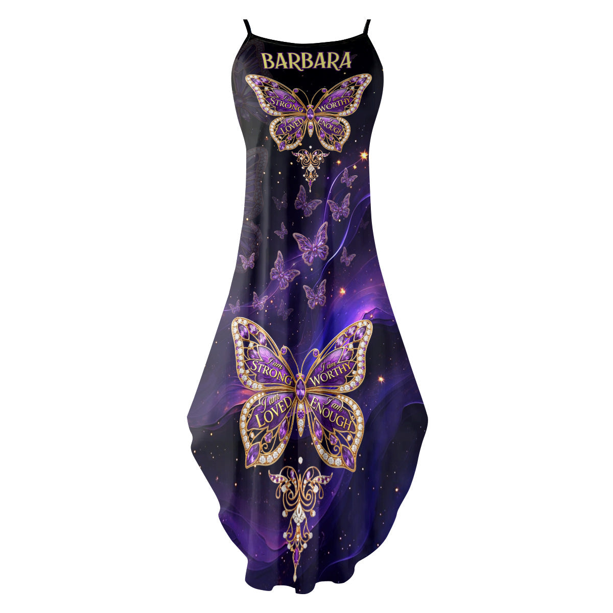 I Am Strong - Personalized Maxi Dress