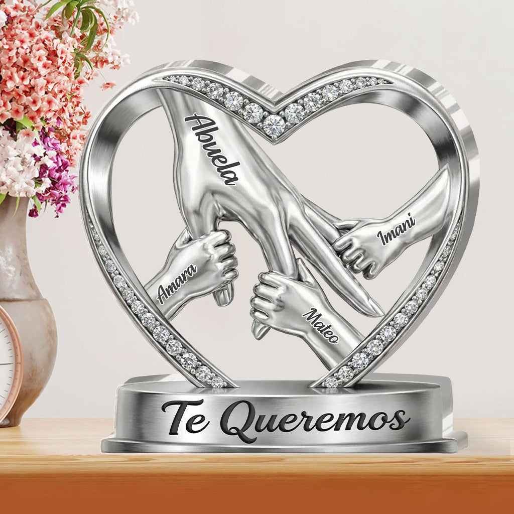 Te Queremos - Personalized Custom Shaped Acrylic Plaque