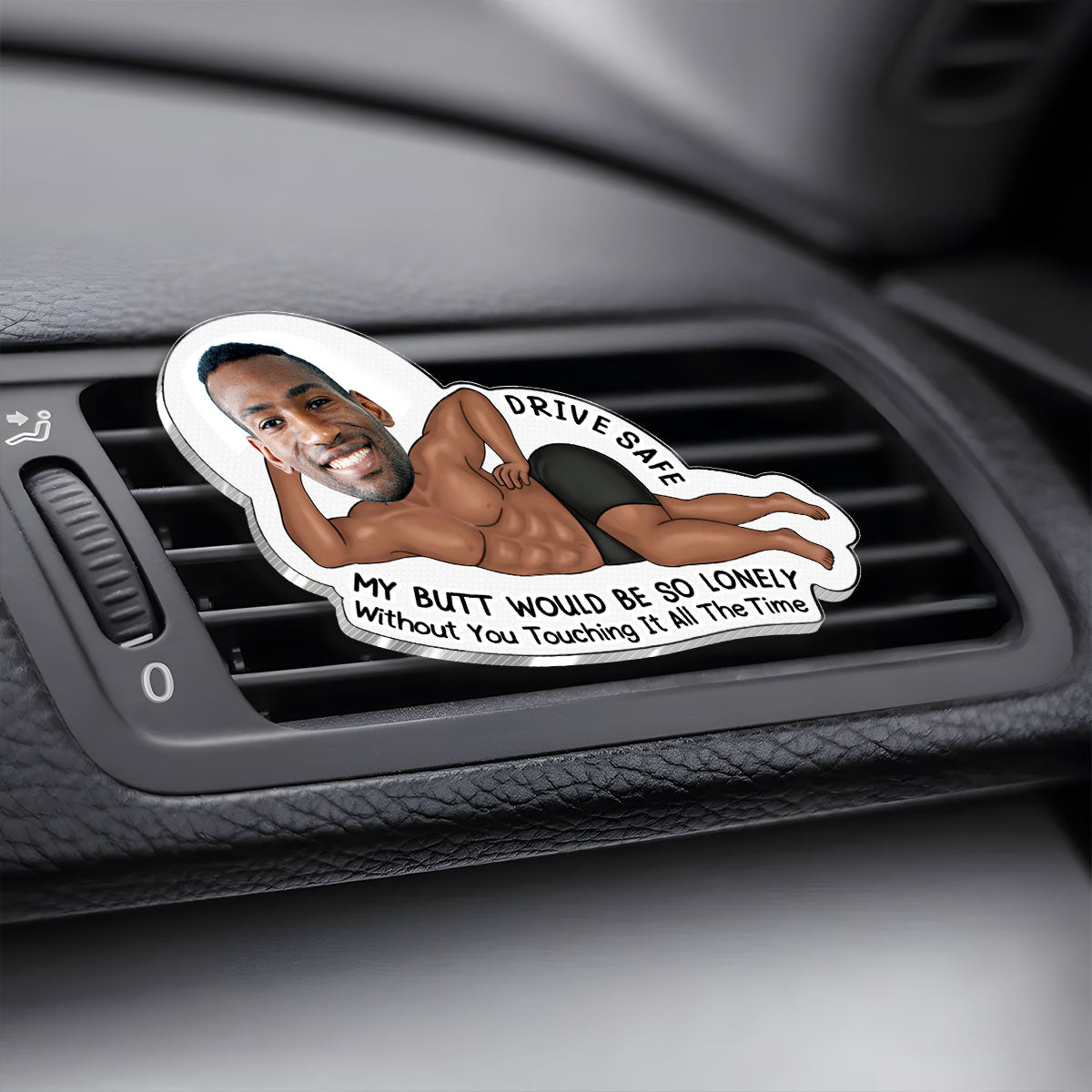 Safe Drive, Sexy Vibes - Personalized Acrylic Car Vent Clip