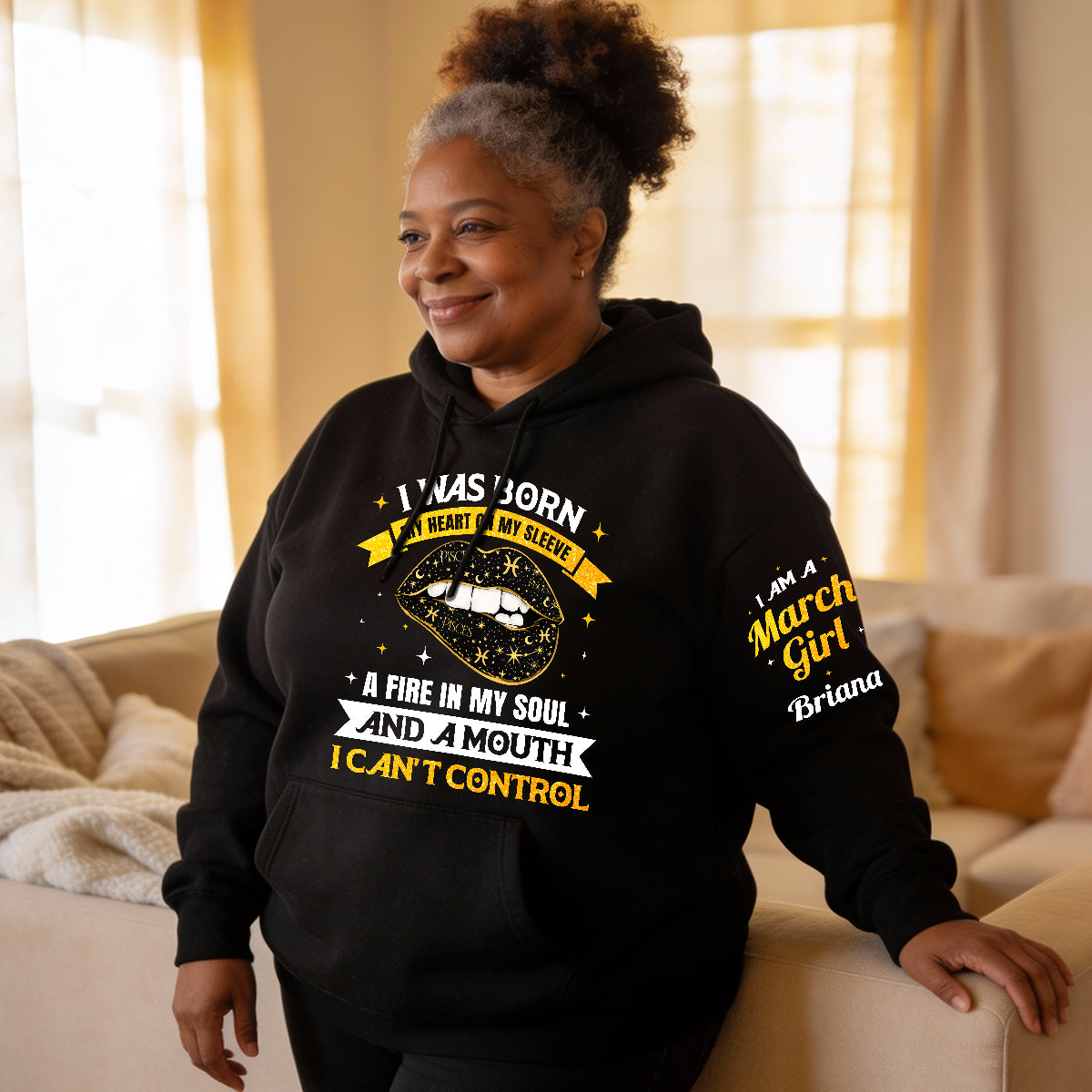 A Mouth I Can't Control - Personalized 2D Unisex Hoodies