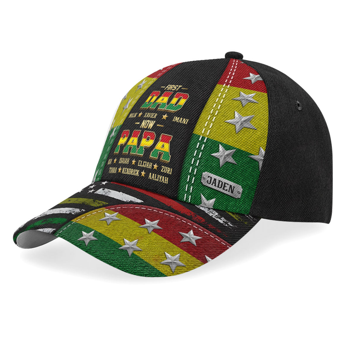 First Dad Now Grandpa - Personalized Classic Cap