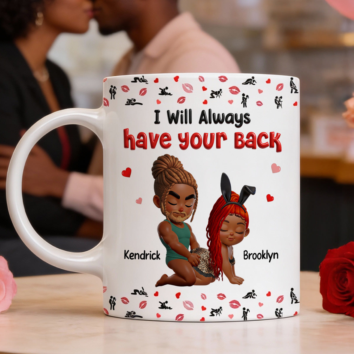 I Will Always Have Your Back - Personalized Ceramic Coffee Mug