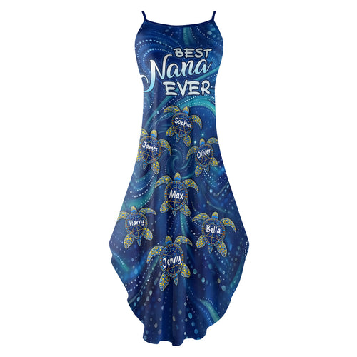Best Nana Ever - Personalized Maxi Dress
