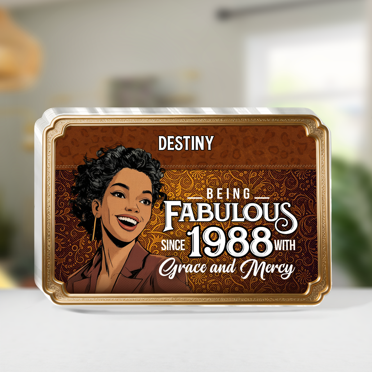 Being Fabulous - Personalized Custom Shaped Acrylic Plaque