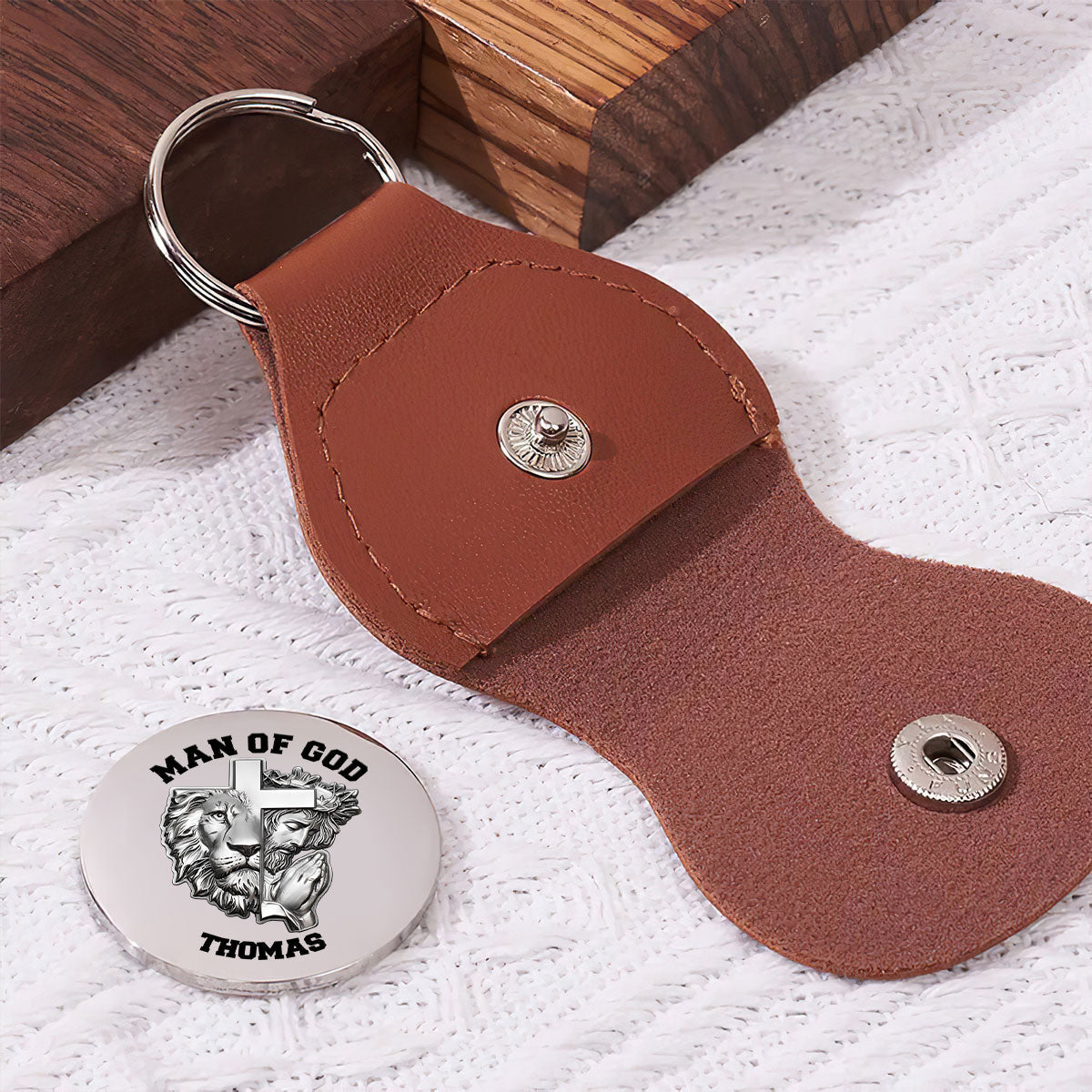 Man Of God - Personalized Pocket Hug