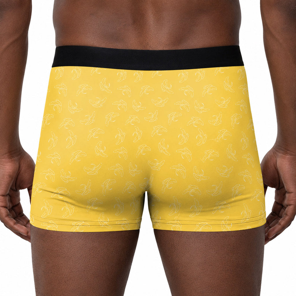This Banana Property Of My Love Featuring Banana And Heart - Personalized Men's Boxer Briefs