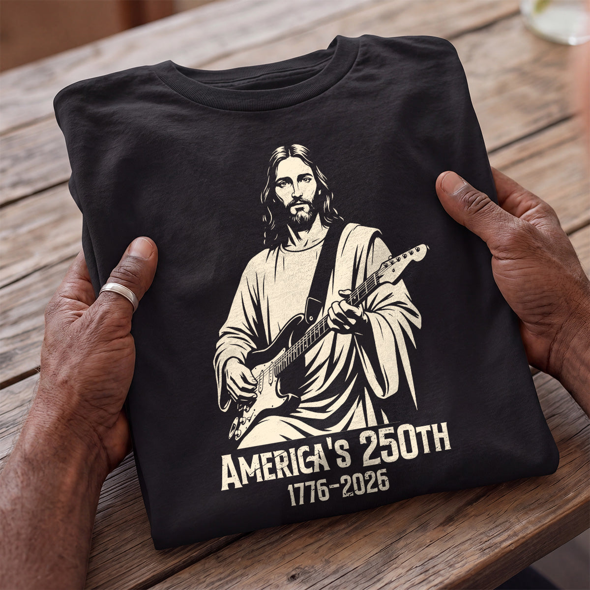 Jesus 250 - Personalized 2D Unisex T-shirt