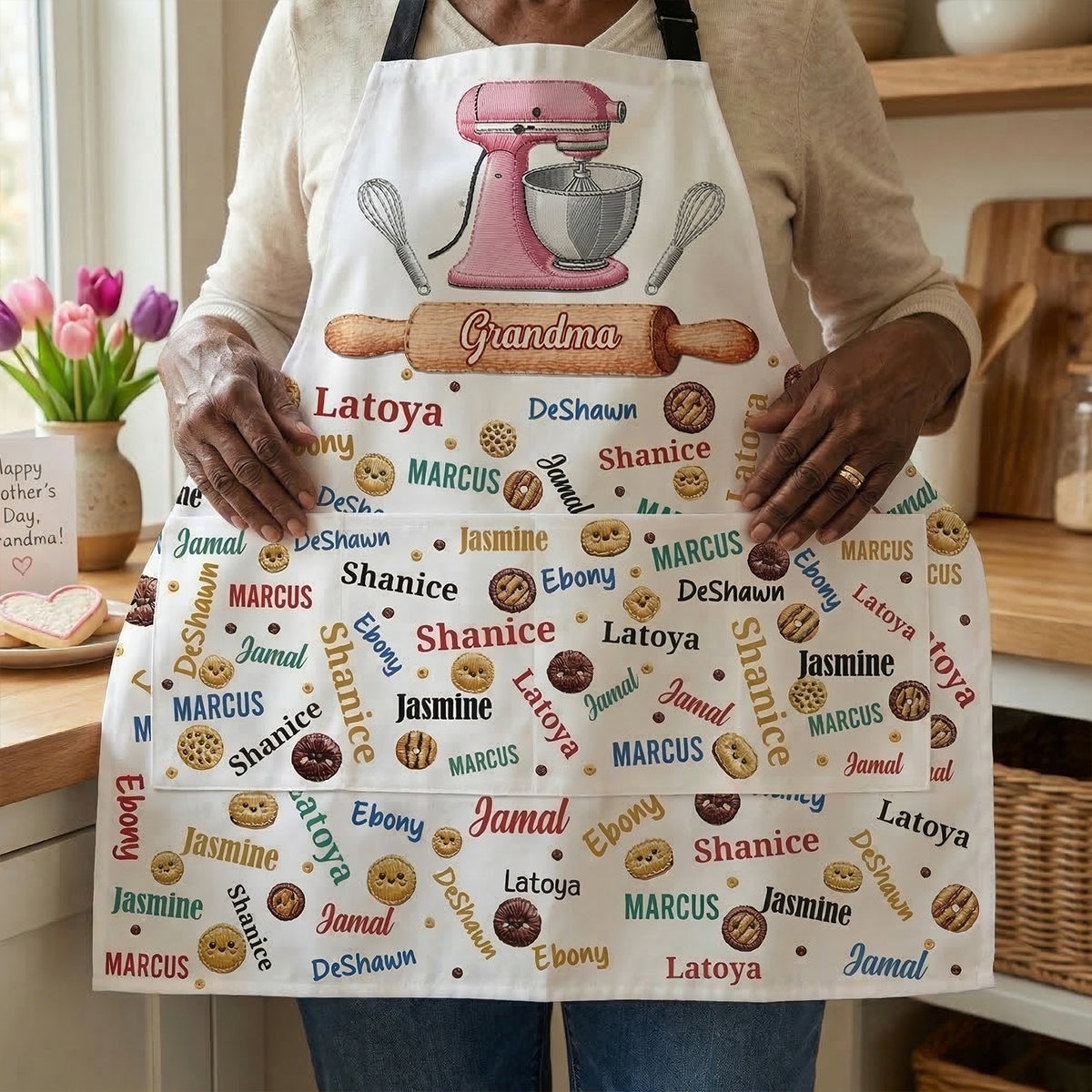 Baking With Love - Personalized Apron With Pocket