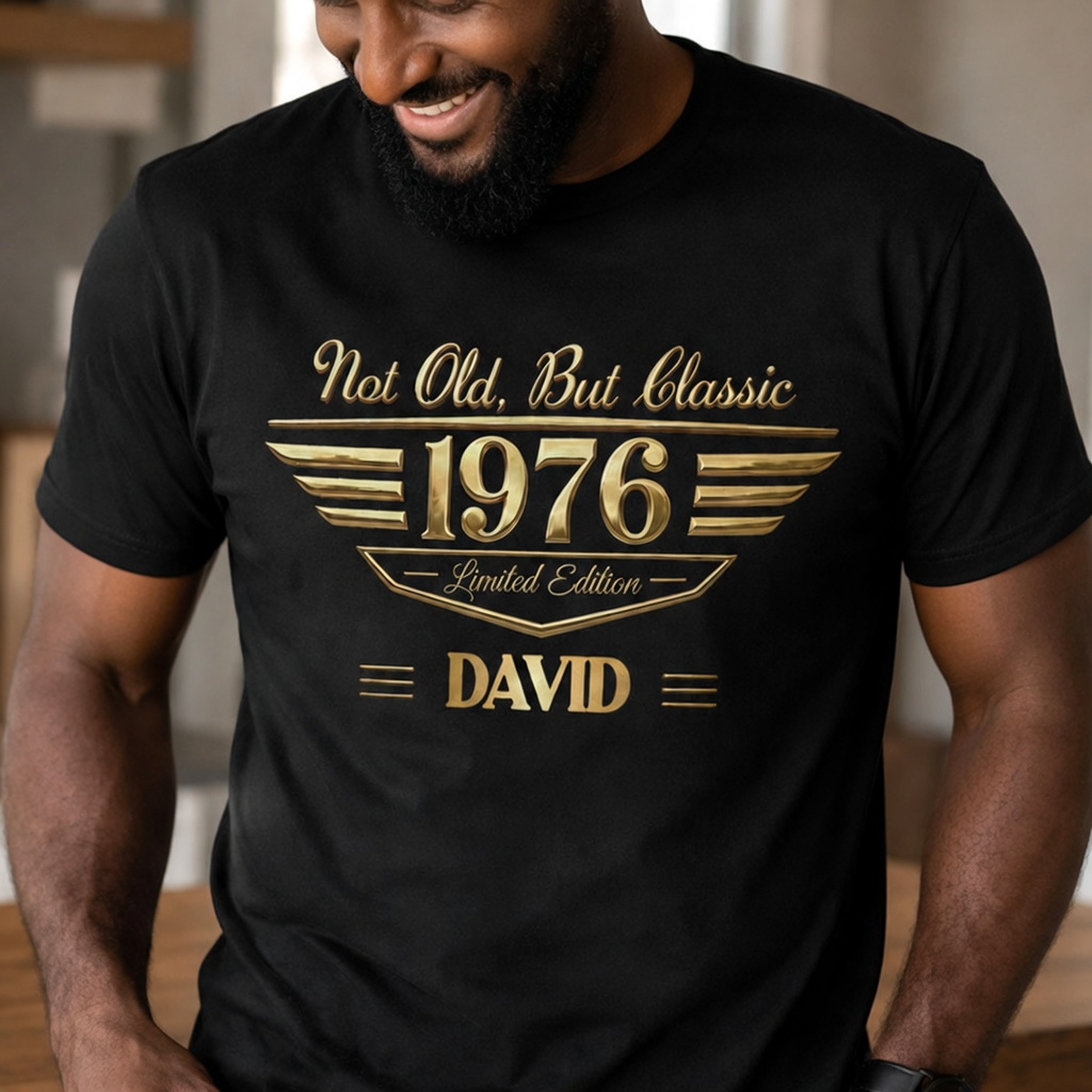 Old But Gold  - Personalized 2D Unisex T-shirt