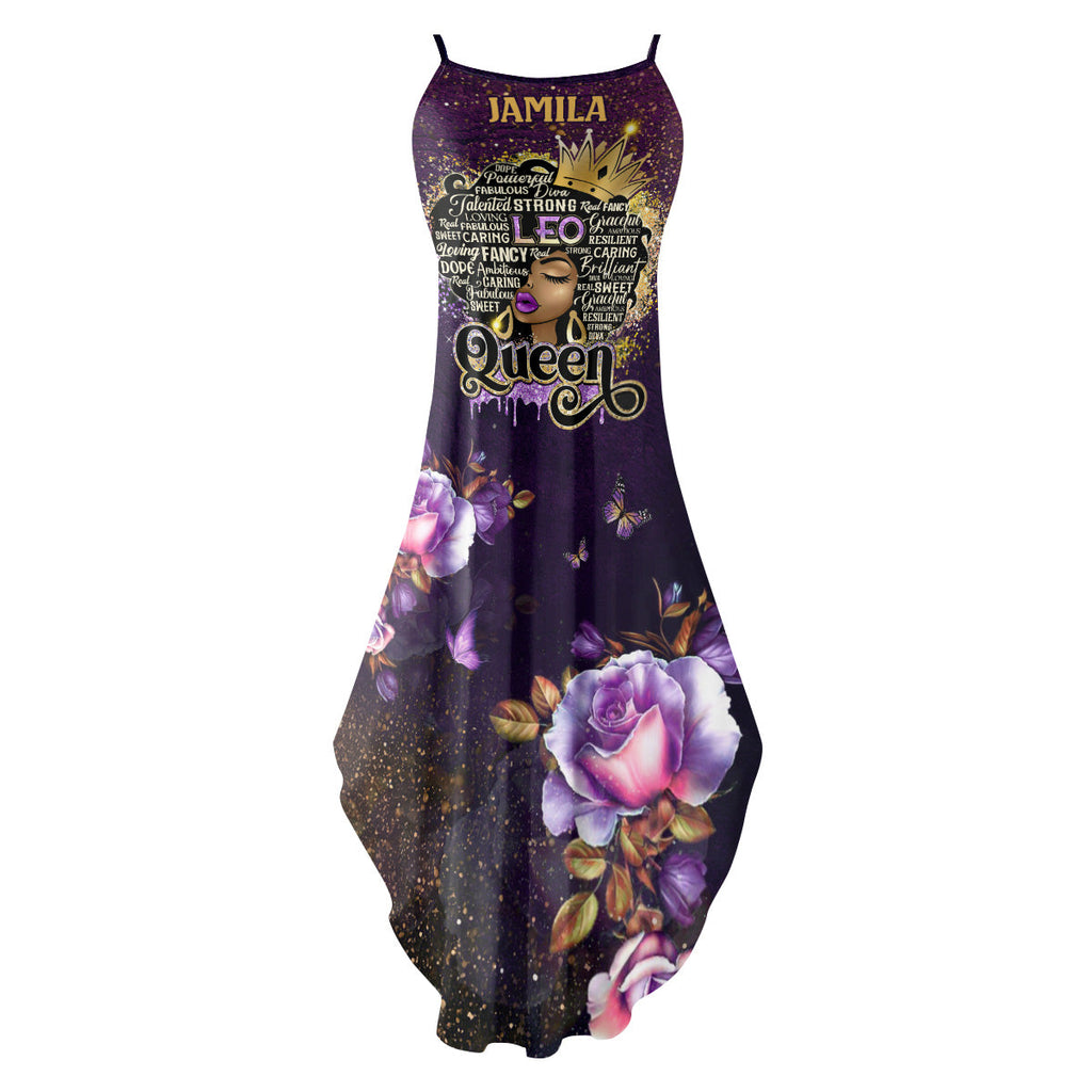 Zodiac Queen - Personalized Maxi Dress