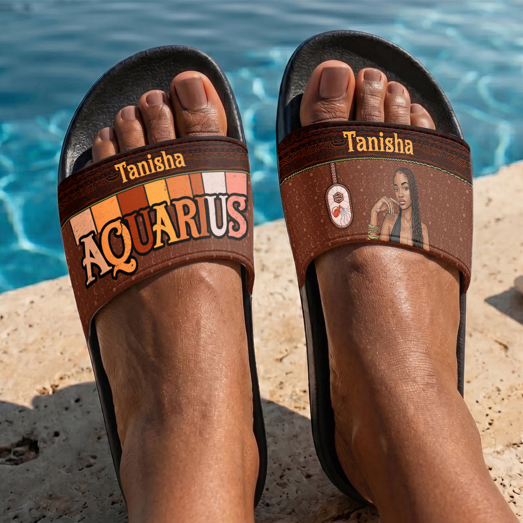 Horoscope - Personalized Slide Sandals